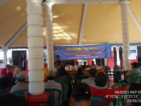 MUSYAWARAH DESA RKP DESA TA.2023