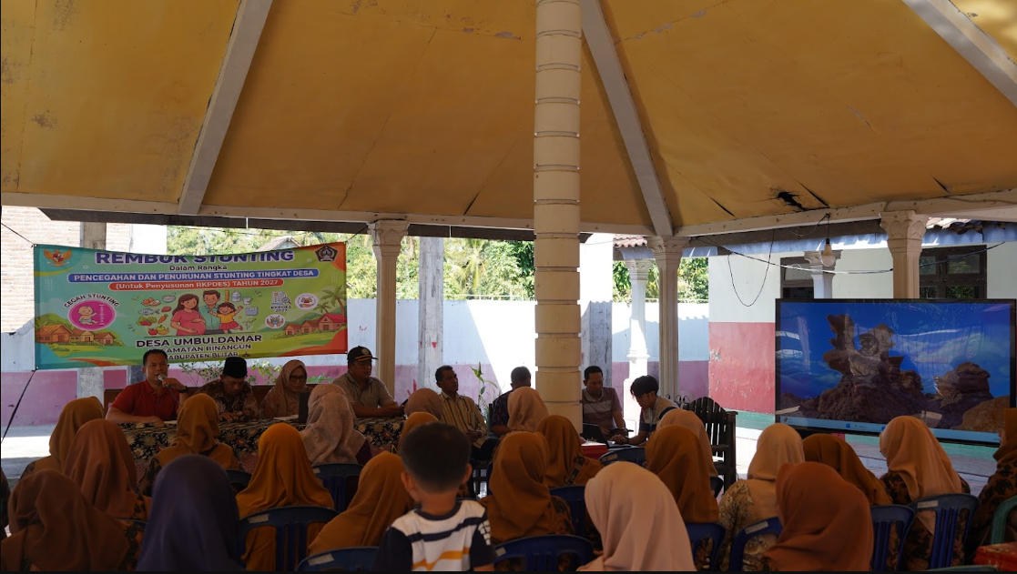 Menuju Desa Umbuldamar Bebas Stunting: Hasil Rembuk Stunting 10 Juli 2026