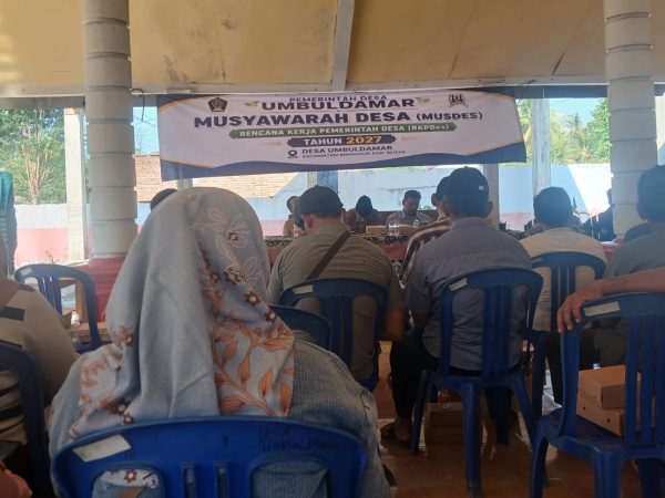 Musyawarah Desa (MUSDES) Rencana Kerja Pemerintah Desa (RKPDes) Tahun 2027